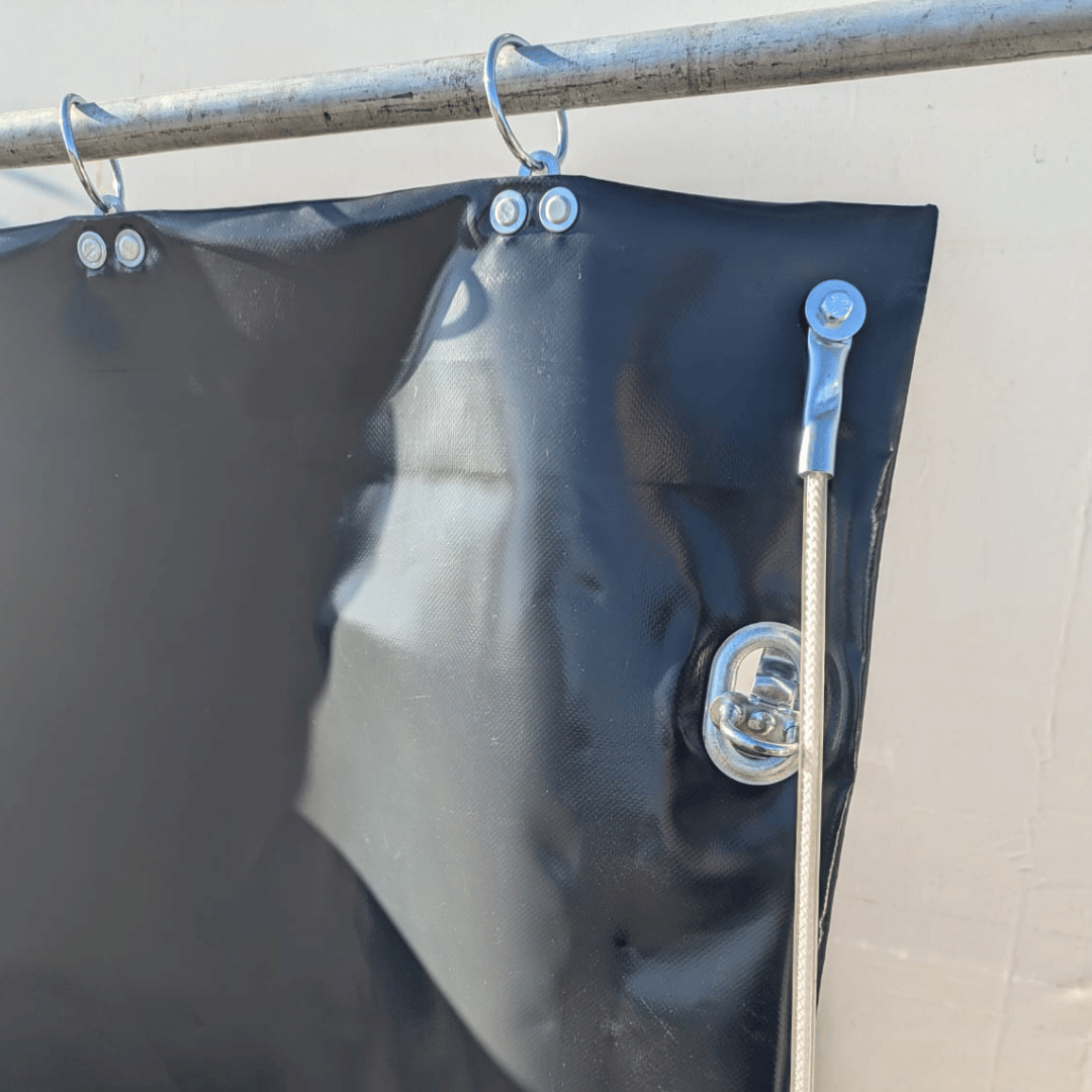 Całoroczna kotara z plandeki PVC – Wielkopolska Polska